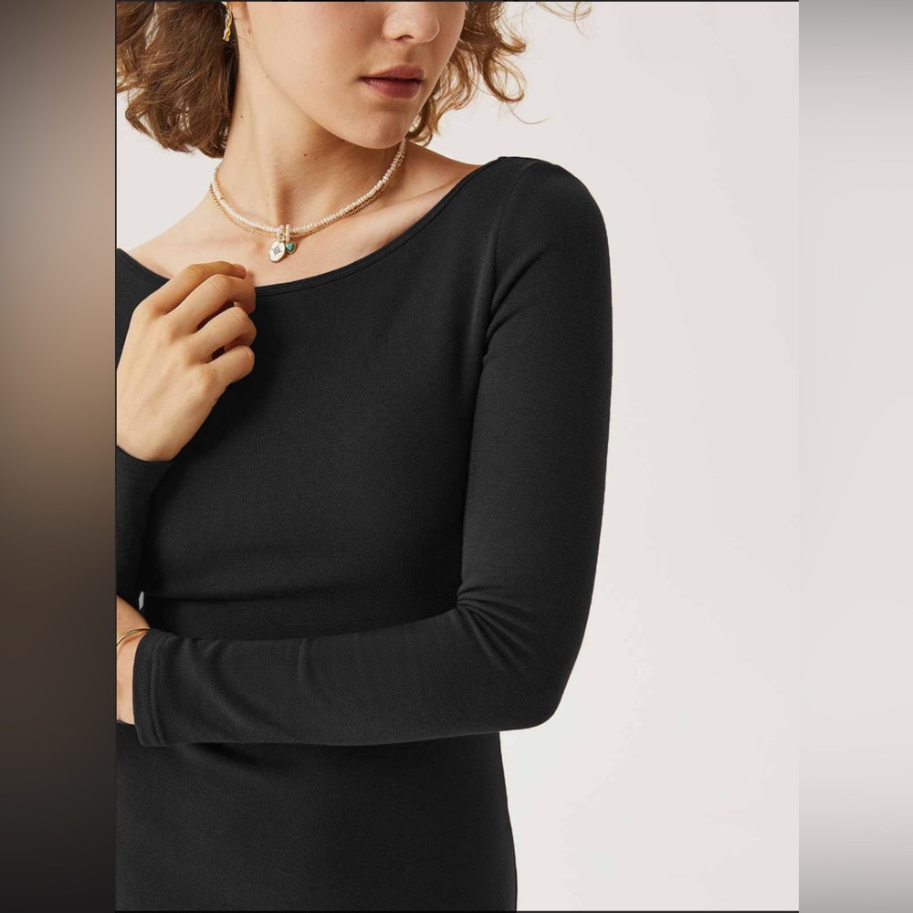 ProWarm Open Back Brami Midi Dress
Black Medium - Picture 2 of 7